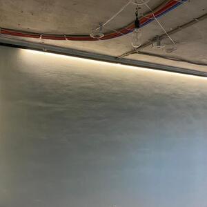 Парящий профиль Flexy, с рассеивателем, для подсветки стен, с учетом монтажа рис.5